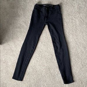 Black American eagle Jeggings